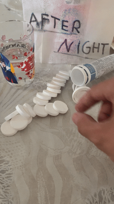 AfterNight – Pastilles hydratantes & anti-gueule de bois