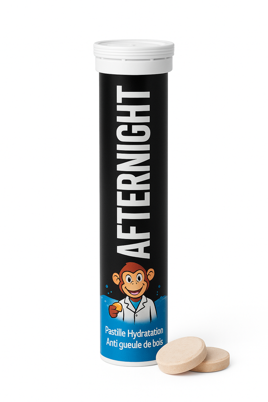 AfterNight – Pastilles hydratantes & anti-gueule de bois